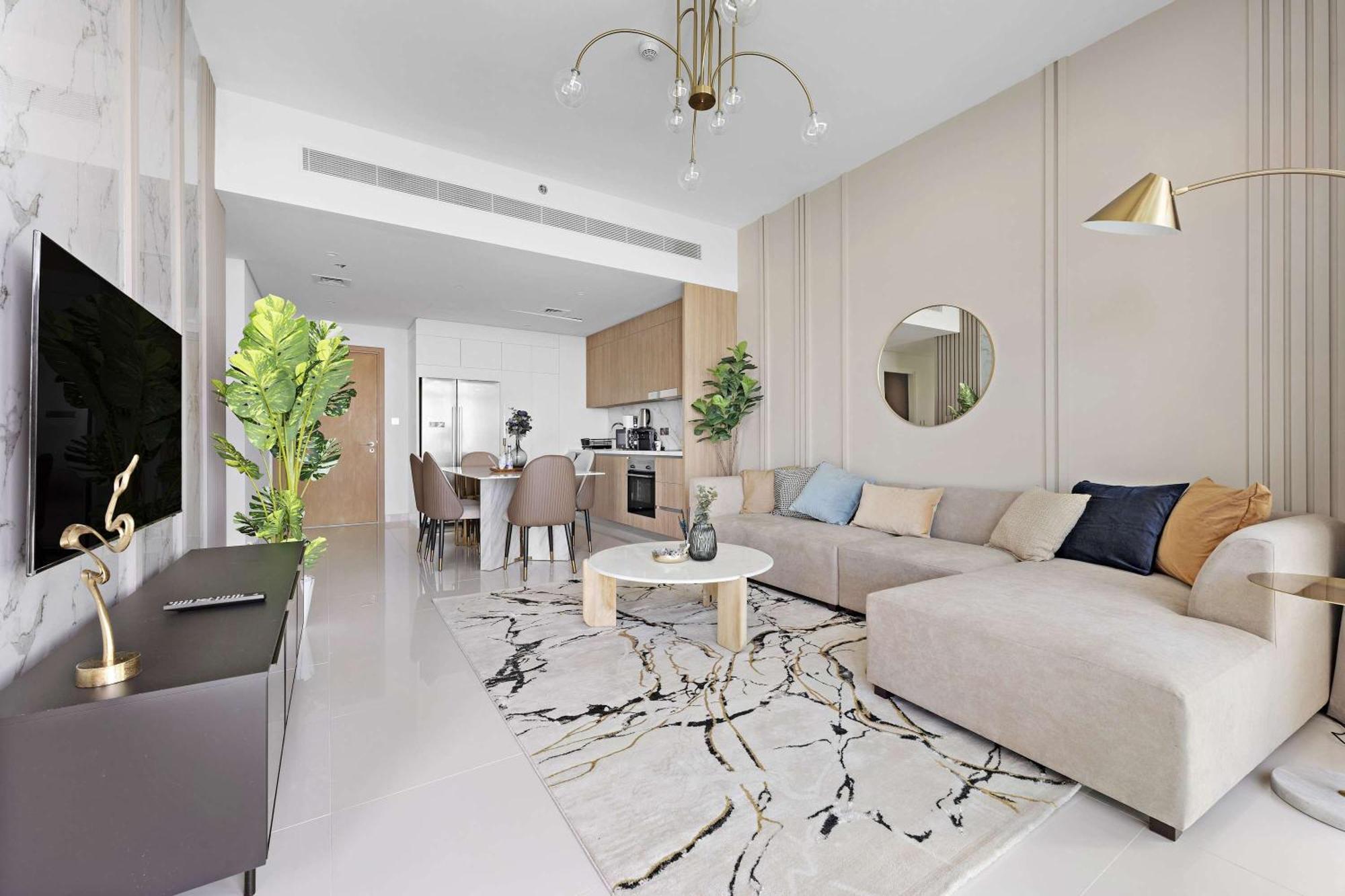 Silkhaus Brand New 2Bdr In Beach Vista Дубай Екстер'єр фото